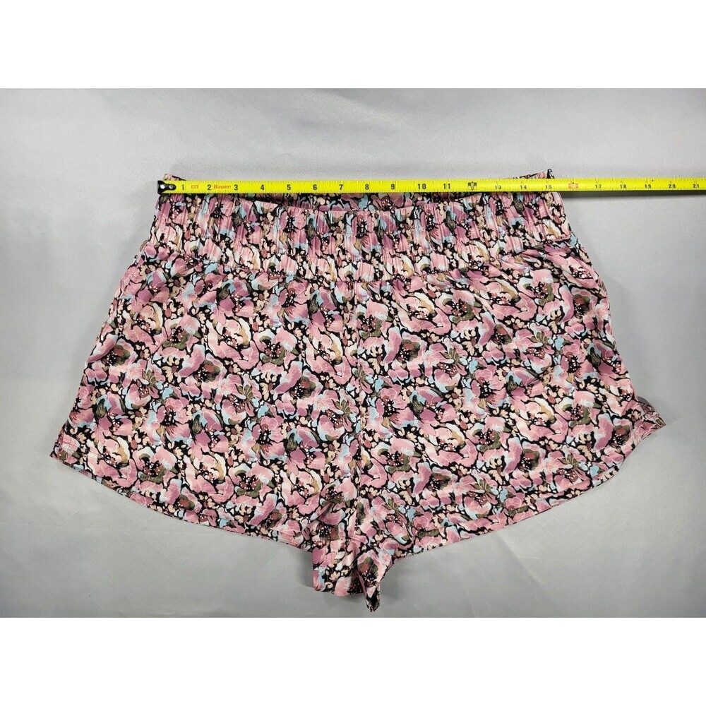 Varley Kallin Running Shorts - Active Stretch Woven Floral Print Size L - Picture 6 of 11